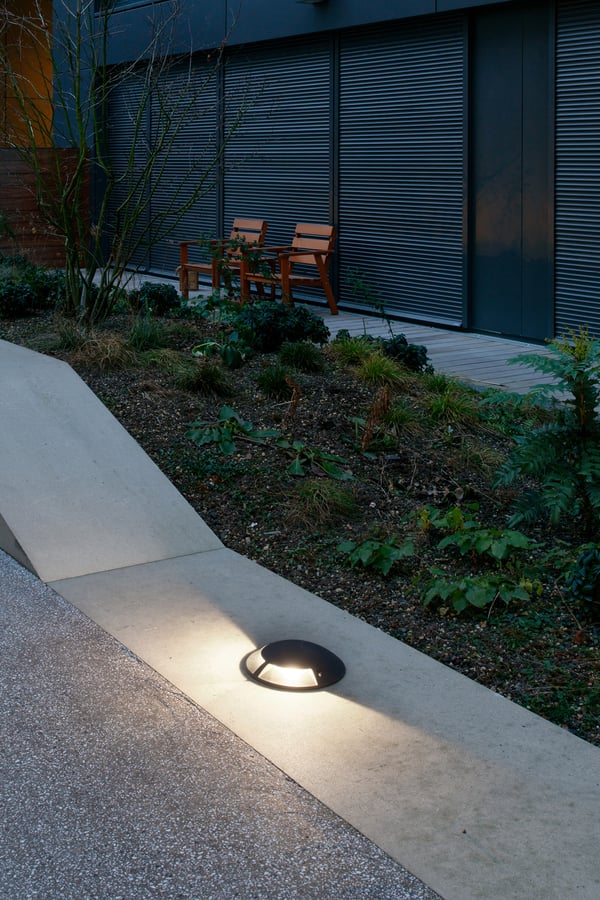 On-ground luminaires for illuminating ground surfaces · BEGA